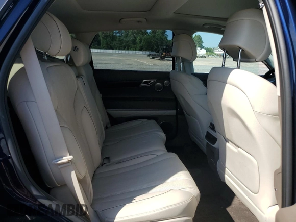 2024 Genesis GV80 with VIN KMUHBDSB2RU200772, listed as a Copart auction lot 61244085 with 22,296 mi miles and Salvage title. Bid and sale history available at DreamBid. Image 11.