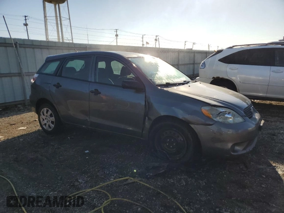 2006 Toyota Matrix STD with VIN 2T1KR32E96C590447, listed as a Copart auction lot 49598655 with 236,263 mi miles and Salvage Title. Bid and sale history available at carsss.com. Image 4.
