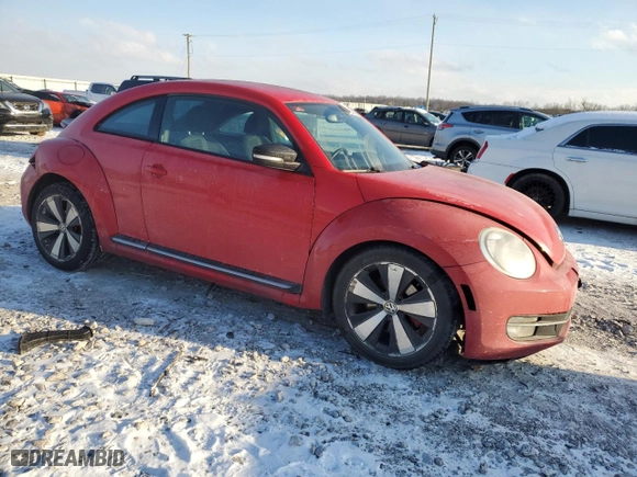 2012 Volkswagen Beetle 2.0T Turbo w/Sun/Sound with VIN 3VWV67AT4CM665309, listed as a Copart auction lot 88842565 with 160,998 mi miles and Salvage Title. Bid and sale history available at carsss.com. Image 4.