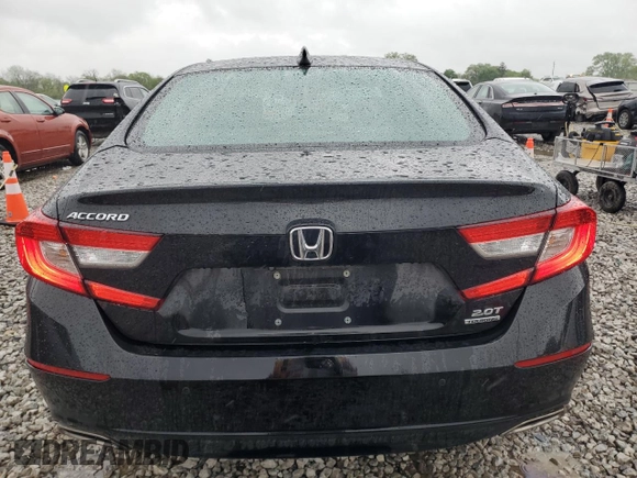 2018 Honda Accord Touring with VIN 1HGCV2F93JA046323, listed as a Copart auction lot 55622205 with 167,525 mi miles and Salvage title. Bid and sale history available at DreamBid. Image 6.