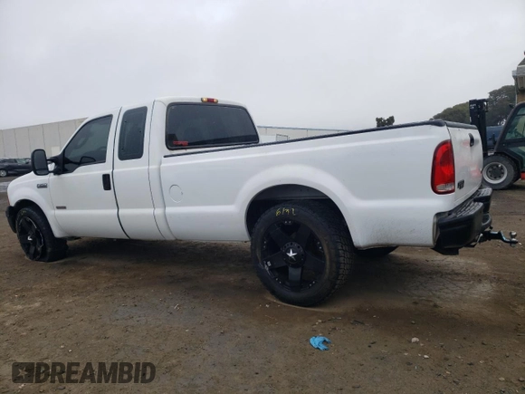 2005 Ford Super Duty F-250 XL with VIN 1FTSX20P85EB90248, listed as a Copart auction lot 72090224 with 214,818 mi miles and Salvage Title. Bid and sale history available at carsss.com. Image 2.