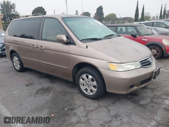 2003 Honda Odyssey EX with VIN 5FNRL186X3B074397, listed as a IAAI auction lot 41164455 with 275,188 mi miles and . Bid and sale history available at DreamBid. Image 1.