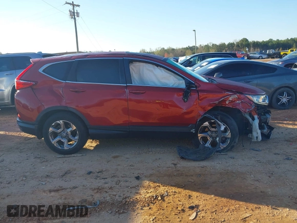 2019 Honda CR-V EX-L with VIN 5J6RW1H85KL006877, listed as a IAAI auction lot 41887913 with 39,833 mi miles. Bid and sale history available at carsss.com. Image 13.