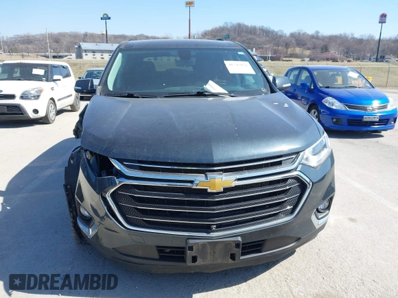 2020 Chevrolet Traverse LT with VIN 1GNERHKW1LJ115725, listed as a IAAI auction lot 41745831 with 53,940 mi miles and . Bid and sale history available at DreamBid. Image 12.