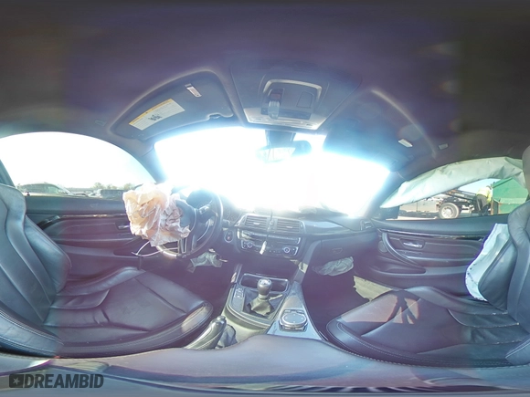 2016 BMW M4 with VIN WBS3R9C53GK336943, listed as a Copart auction lot 52157535 with 103,850 mi miles and Salvage Title. Bid and sale history available at carsss.com. Image 12.