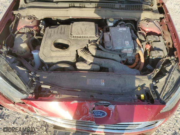 2019 Ford Fusion Hybrid SE with VIN 3FA6P0LU7KR102523, listed as a Copart auction lot 43856535 with 103,496 mi miles and Salvage Title. Bid and sale history available at carsss.com. Image 12.