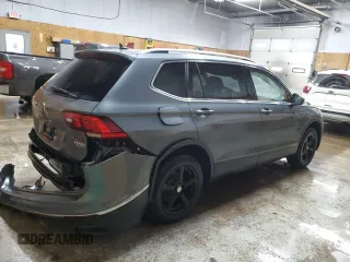 2023 Volkswagen Tiguan SE with VIN 3VVMB7AX1PM011274, listed as a Copart auction lot 48601205 with 17,831 mi miles and Non repairable. Bid and sale history available at DreamBid. Image 3.