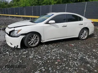 2009 Nissan Maxima SV z VIN 1N4AA51EX9C841494, wystawiony jako Copart lot #56754145 z przebiegiem Nie podano mil oraz Szkoda całkowita • Salvage title. Historia ofert i sprzedaży dostępna na DreamBid. Obrazek 1.