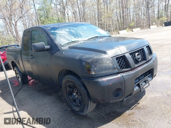 2005 Nissan Titan XE with VIN 1N6BA06A35N569289, listed as a IAAI auction lot 41985387 with 227,117 mi miles. Bid and sale history available at carsss.com. Image 1.