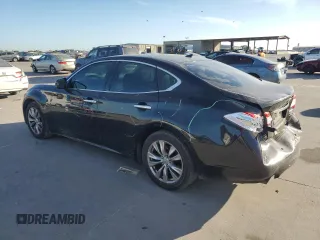 2013 Infiniti M37 with VIN JN1BY1AP7DM510222, listed as a Copart auction lot 69380494 with 113,487 mi miles and Salvage Title. Bid and sale history available at carsss.com. Image 2.
