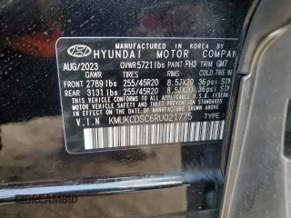 2024 Genesis GV60 Advanced z VIN KMUKCDSC6RU021775, wystawiony jako Copart lot #61066935 z przebiegiem 3 690 mil mil oraz Szkoda całkowita • Salvage title. Historia ofert i sprzedaży dostępna na DreamBid. Obrazek 13.