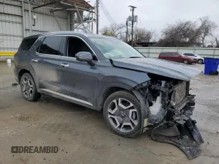 2024 Hyundai Palisade Limited z VIN KM8R54GE9RU731125, wystawiony jako Copart lot #43261325 z przebiegiem 4 929 mil mil oraz Szkoda całkowita • Salvage title. Historia ofert i sprzedaży dostępna na DreamBid. Obrazek 4.