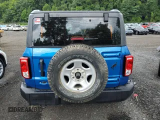 2023 Ford Bronco with VIN 1FMDE5AH5PLB24970, listed as a Copart auction lot 65562424 with 6,449 mi miles and Salvage Title. Bid and sale history available at carsss.com. Image 6.
