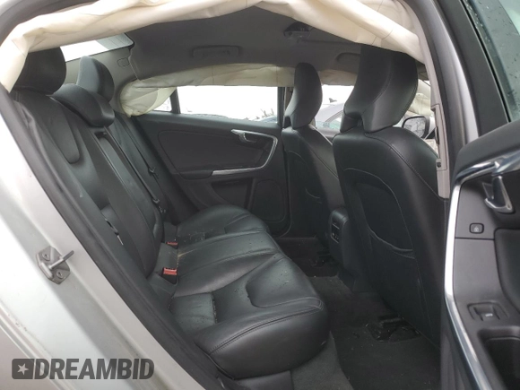 2016 Volvo S60 T5 Premier with VIN YV1612TK9G2414001, listed as a Copart auction lot 47202865 with 0 mi miles and Salvage Title. Bid and sale history available at carsss.com. Image 10.