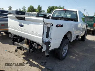 2024 Ford F-250 XL with VIN 1FTBF2BA1RED63447, listed as a Copart auction lot 57393255 with 12,343 mi miles and Salvage title. Bid and sale history available at DreamBid. Image 3.