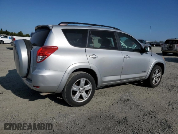 2006 Toyota RAV4 Sport with VIN JTMZD32V465008698, listed as a Copart auction lot 61179785 with 212,690 mi miles and Clean title. Bid and sale history available at DreamBid. Image 3.