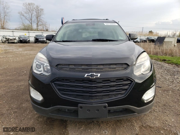 2017 Chevrolet Equinox LT with VIN 2GNFLFEK4H6152906, listed as a Copart auction lot 53739855 with 96,843 mi miles and Clean Title. Bid and sale history available at carsss.com. Image 5.