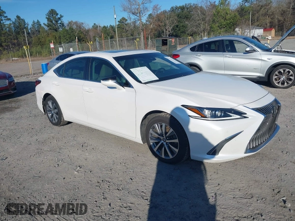 2020 Lexus ES with VIN 58ADZ1B11LU076606, listed as a IAAI auction lot 41274145 with 93,074 mi miles. Bid and sale history available at carsss.com. Image 1.