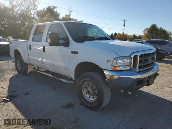 2001 Ford Super Duty F-250 XL with VIN 1FTNW21S91EA22597, listed as a Copart auction lot 77105584 with 176,073 mi miles and Clean Title. Bid and sale history available at carsss.com. Image 4.
