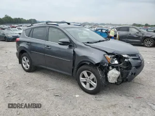 2013 Toyota RAV4 XLE with VIN JTMRFREV4DD044404, listed as a Copart auction lot 57251405 with 240,963 mi miles and Salvage title. Bid and sale history available at DreamBid. Image 4.