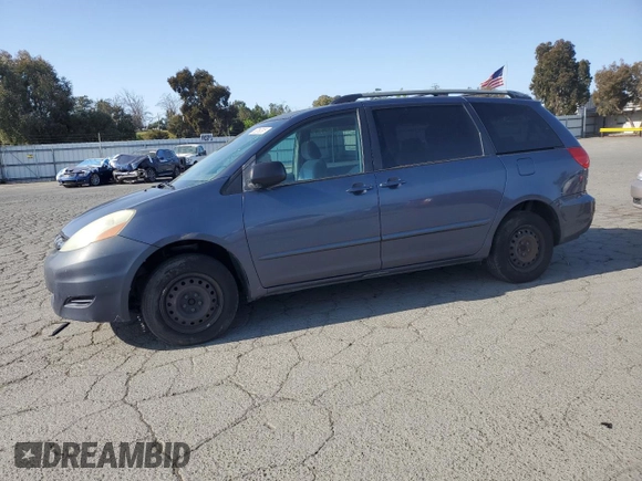 2006 Toyota Sienna CE with VIN 5TDZA23C06S529475, listed as a Copart auction lot 55366095 with 202,745 mi miles and Clean Title. Bid and sale history available at carsss.com. Image 1.