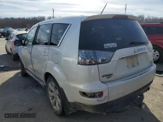 2010 Mitsubishi Outlander GT with VIN JA4JT5AX0AZ010894, listed as a Copart auction lot 42374545 with 165,036 mi miles and Salvage Title. Bid and sale history available at carsss.com. Image 2.