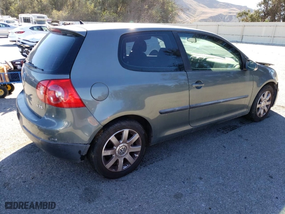 2008 Volkswagen Rabbit S with VIN WVWAB71K78W164653, listed as a Copart auction lot 85493904 with 0 mi miles and Salvage Title. Bid and sale history available at carsss.com. Image 3.
