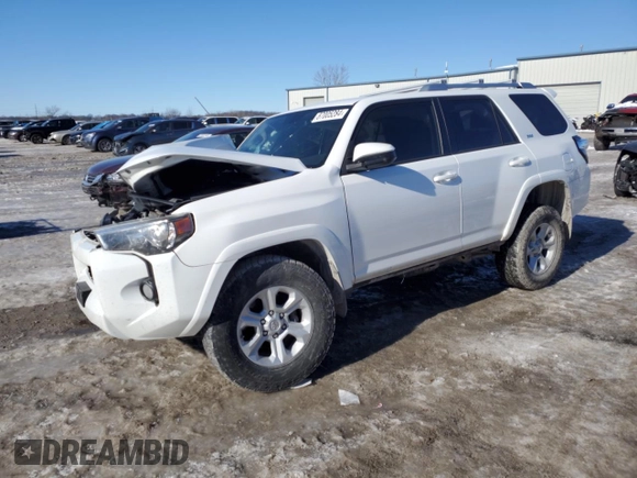 2018 Toyota 4Runner SR5 with VIN JTEBU5JR7J5571251, listed as a Copart auction lot 87005284 with 162,986 mi miles and Salvage Title. Bid and sale history available at carsss.com. Image 1.