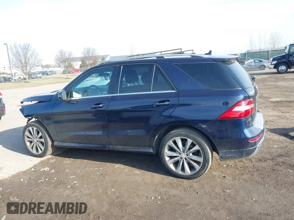 2015 Mercedes-Benz M 400 with VIN 4JGDA5GB8FA560446, listed as a IAAI auction lot 41783953 with 144,633 mi miles and . Bid and sale history available at DreamBid. Image 14.