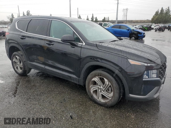 2022 Hyundai Santa Fe SE with VIN 5NMS1DAJ1NH385886, listed as a Copart auction lot 39228564 with 44,625 mi miles and . Bid and sale history available at DreamBid. Image 4.