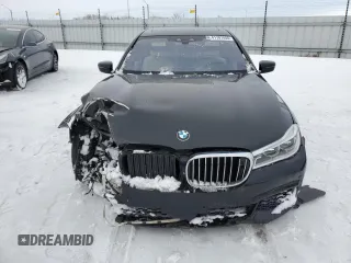 2017 BMW 7 Series 750i xDrive with VIN WBA7B0C55HG527046, listed as a Copart auction lot 41707455 with 15,947 mi miles and Salvage title. Bid and sale history available at DreamBid. Image 5.
