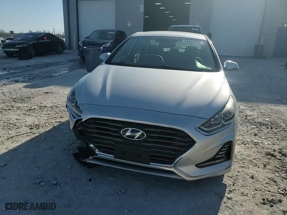 2018 Hyundai Sonata SEL with VIN 5NPE34AF6JH635025, listed as a Copart auction lot 47615105 with 87,067 mi miles and Salvage Title. Bid and sale history available at carsss.com. Image 10.