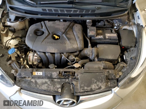 2016 Hyundai Elantra SE with VIN 5NPDH4AE4GH704131, listed as a Copart auction lot 60985065 with 88,682 mi miles and Salvage title. Bid and sale history available at DreamBid. Image 11.