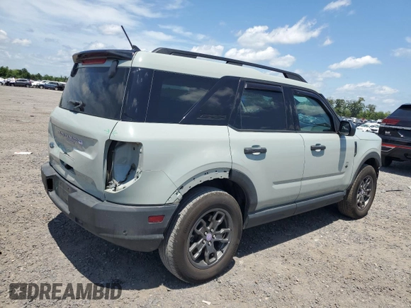 2023 Ford Bronco Sport Big Bend with VIN 3FMCR9B64PRD57146, listed as a Copart auction lot 61133945 with 26,074 mi miles and Salvage title. Bid and sale history available at DreamBid. Image 3.