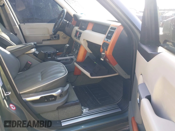 2005 Land Rover Range Rover with VIN SALMF11415A194720, listed as a IAAI auction lot 41766243 with 196,844 mi miles and . Bid and sale history available at DreamBid. Image 5.