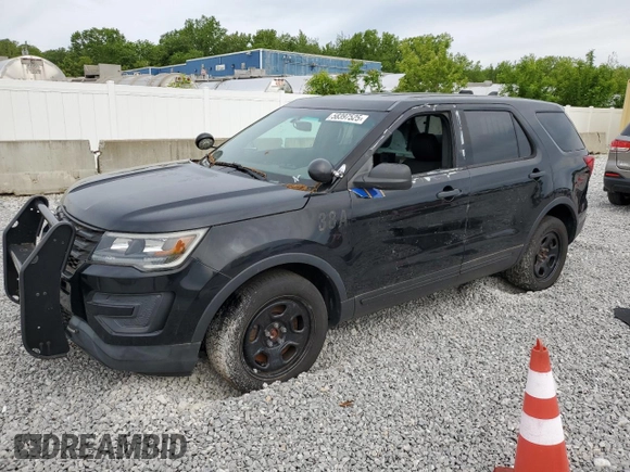 2016 Ford Police Interceptor Utility z VIN 1FM5K8AR0GGB44690, wystawiony jako Copart lot #58397525 z przebiegiem 73 250 mil mil oraz Tytuł czysty. Historia ofert i sprzedaży dostępna na DreamBid. Obrazek 1.