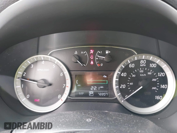 2013 Nissan Sentra SV with VIN 1N4AB7AP9DN906696, listed as a IAAI auction lot 41668608 with 72,207 mi miles. Bid and sale history available at carsss.com. Image 7.