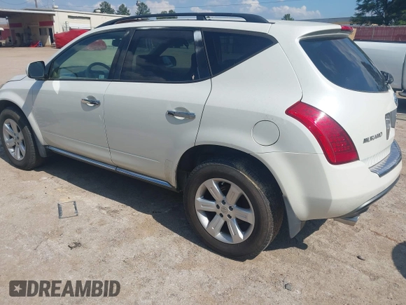 2007 Nissan Murano SE with VIN JN8AZ08W67W619605, listed as a IAAI auction lot 42407088 with 191,508 mi miles and . Bid and sale history available at DreamBid. Image 3.