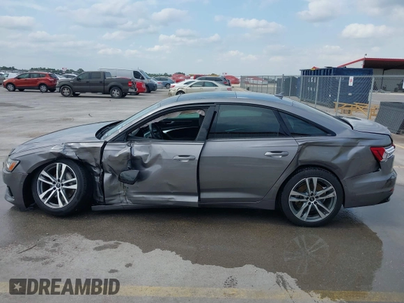 2021 Audi A6 Premium Plus z VIN WAUE3AF21MN046096, wystawiony jako IAAI lot #42140968 z przebiegiem 56 753 mil mil oraz . Historia ofert i sprzedaży dostępna na DreamBid. Obrazek 14.