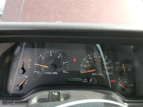 2000 Jeep Cherokee Police with VIN 1J4FF48SXYL234303, listed as a Copart auction lot 47235155 with NaN miles and Salvage Title. Bid and sale history available at carsss.com. Image 9.