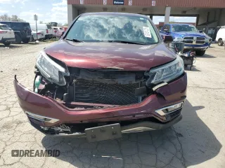 2016 Honda CR-V EX with VIN 2HKRM4H56GH721973, listed as a Copart auction lot 53181225 with 136,148 mi miles and Salvage Title. Bid and sale history available at DreamBid. Image 5.