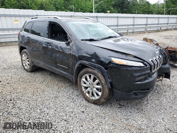 2016 Jeep Cherokee Limited with VIN 1C4PJMDB4GW170559, listed as a Copart auction lot 57398955 with 126,646 mi miles and Salvage title. Bid and sale history available at DreamBid. Image 4.
