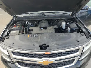 2019 Chevrolet Tahoe LT with VIN 1GNSKBKC2KR349527, listed as a Copart auction lot 58496695 with 128,590 mi miles and Salvage title. Bid and sale history available at DreamBid. Image 12.