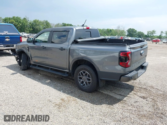 2024 Ford Ranger XLT z VIN 1FTER4HH3RLE16911, wystawiony jako IAAI lot #42596544 z przebiegiem 16 657 mil mil oraz . Historia ofert i sprzedaży dostępna na DreamBid. Obrazek 3.