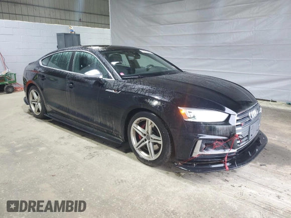 2018 Audi S5 Sportback Prestige z VIN WAUC4CF5XJA098033, wystawiony jako Copart lot #51013425 z przebiegiem 76 525 mil mil oraz Szkody całkowita. Historia ofert i sprzedaży dostępna na DreamBid. Obrazek 4.