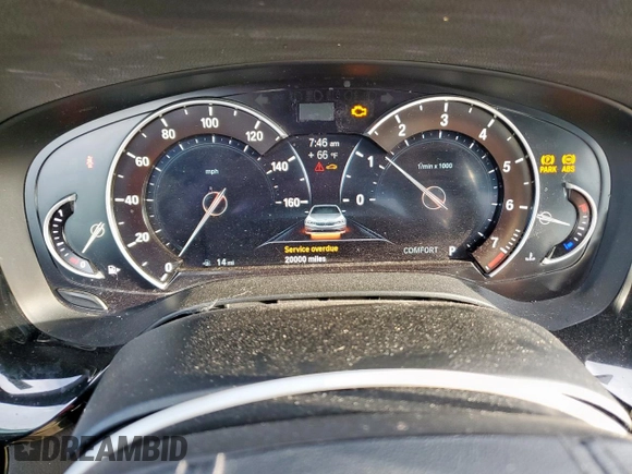 2017 BMW 5 Series 530i with VIN WBAJA5C31HG894420, listed as a Copart auction lot 58398645 with 20,000 mi miles and Clean title. Bid and sale history available at DreamBid. Image 9.