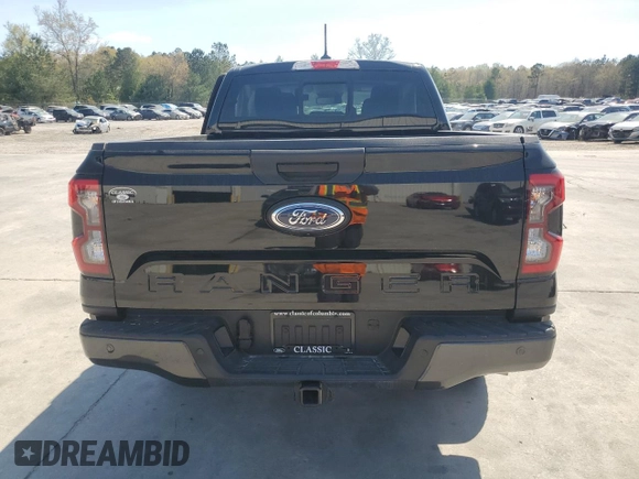 2024 Ford Ranger XLT with VIN 1FTER4HH7RLE02106, listed as a Copart auction lot 50977165 with 3,555 mi miles and Salvage title. Bid and sale history available at DreamBid. Image 6.