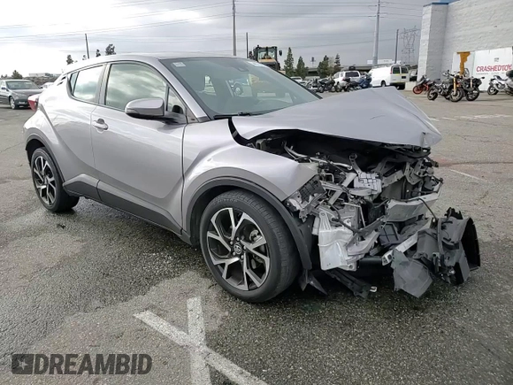 2019 Toyota C-HR XLE with VIN JTNKHMBX7K1045108, listed as a Copart auction lot 44070005 with 60,480 mi miles and Salvage Title. Bid and sale history available at DreamBid. Image 12.