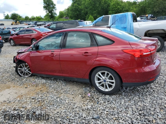 2016 Ford Focus SE z VIN 1FADP3F22GL355192, wystawiony jako Copart lot #56614225 z przebiegiem 56 214 mil mil oraz Szkoda całkowita • Salvage title. Historia ofert i sprzedaży dostępna na DreamBid. Obrazek 2.