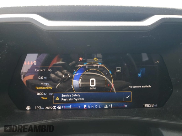 2024 Chevrolet Colorado 4WD Trail Boss with VIN 1GCPTEEK5R1144549, listed as a Copart auction lot 57279925 with 12,638 mi miles and Salvage title. Bid and sale history available at DreamBid. Image 9.